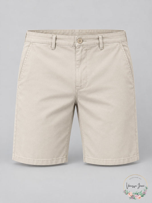 DKNY Mens Sateen Stretch Shorts,Size W29