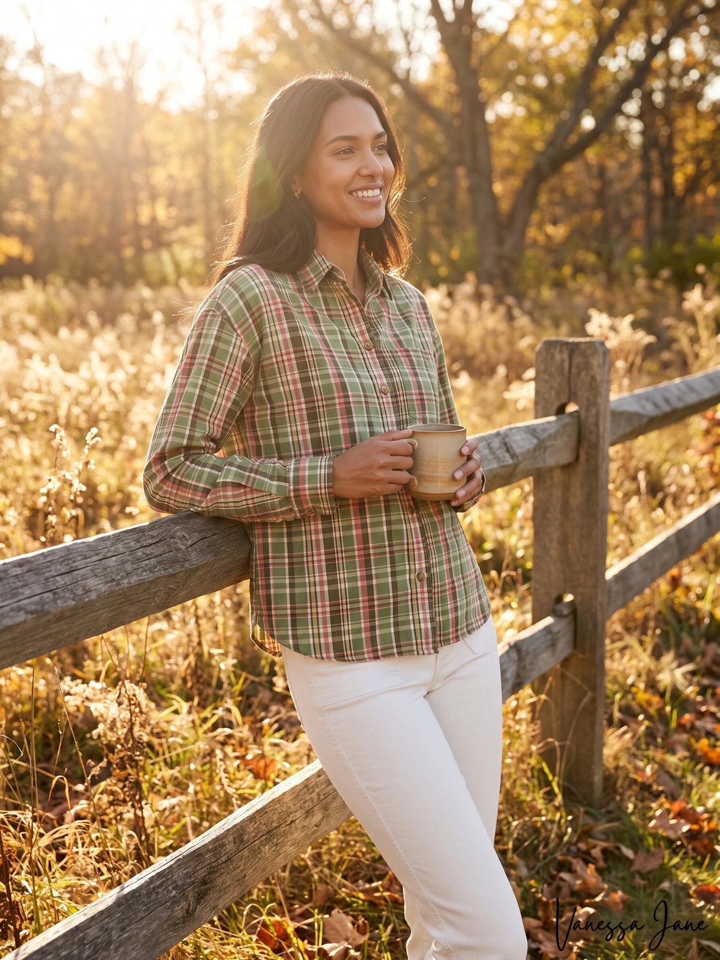 Lauren Ralph Lauren Plaid Cotton Twill Shirt