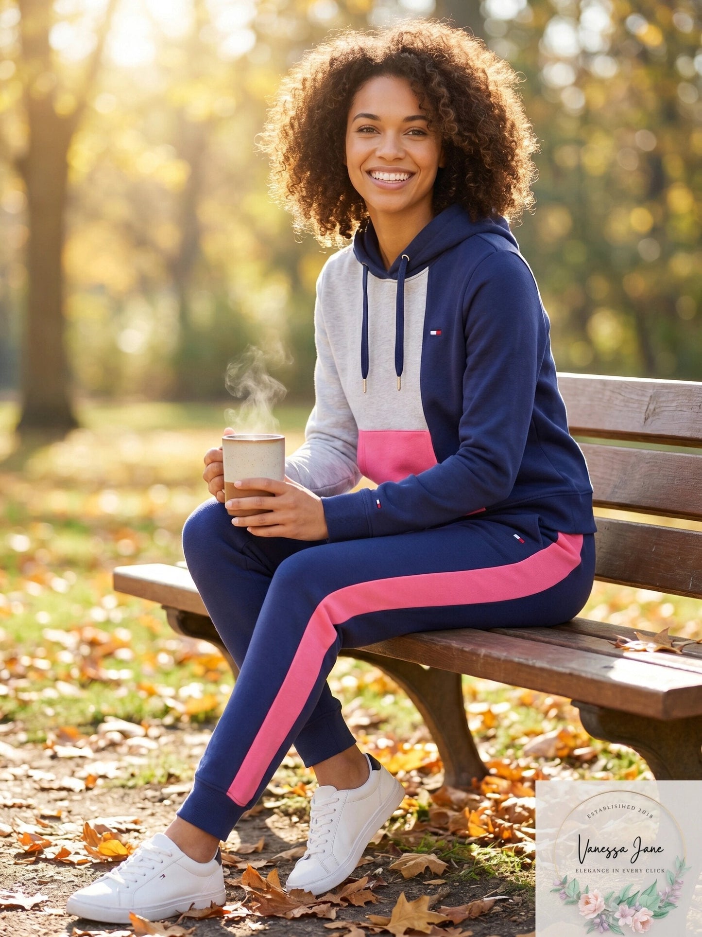 Tommy Hilfiger Sport Womens Sweatshirt Fitness Hoodie
