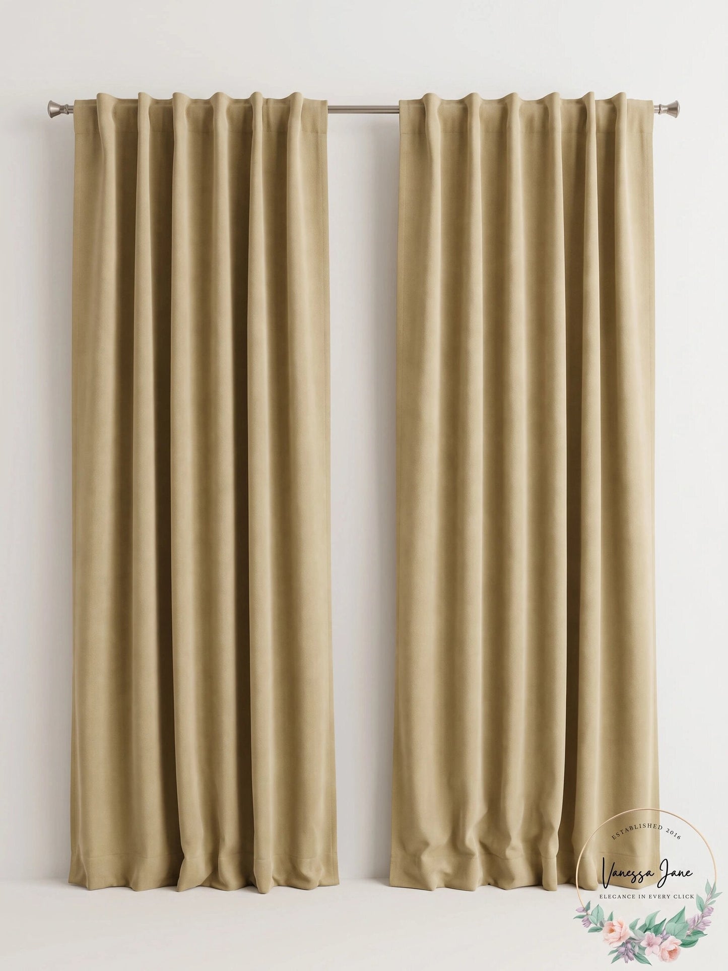 Best Home Fashion Premium Thermal Insulated Blackout Curtains set, 52x108