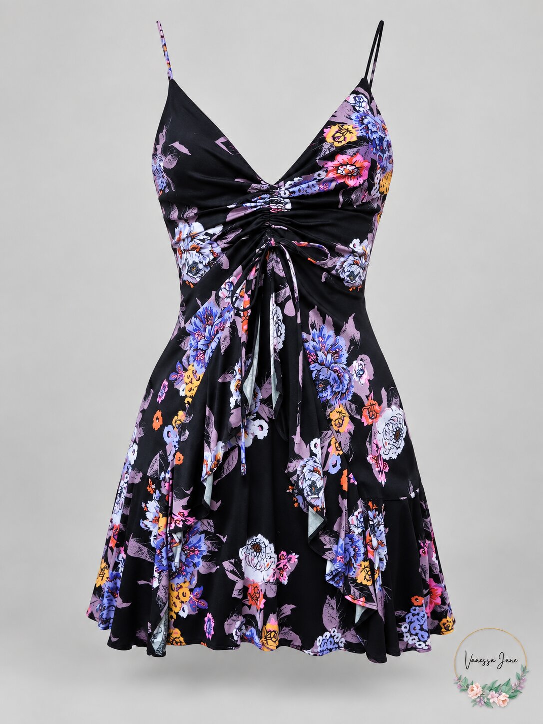 Free People Dress Sheath Floral Happy Heart, Size Large