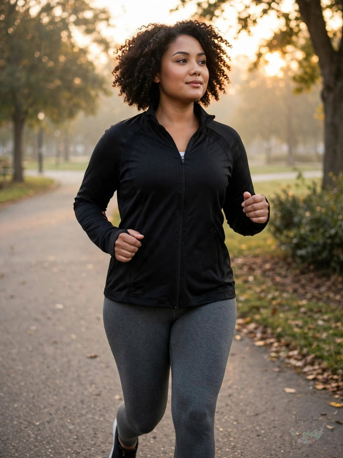 Ideology Womens Fitness Running Athletic Jacket