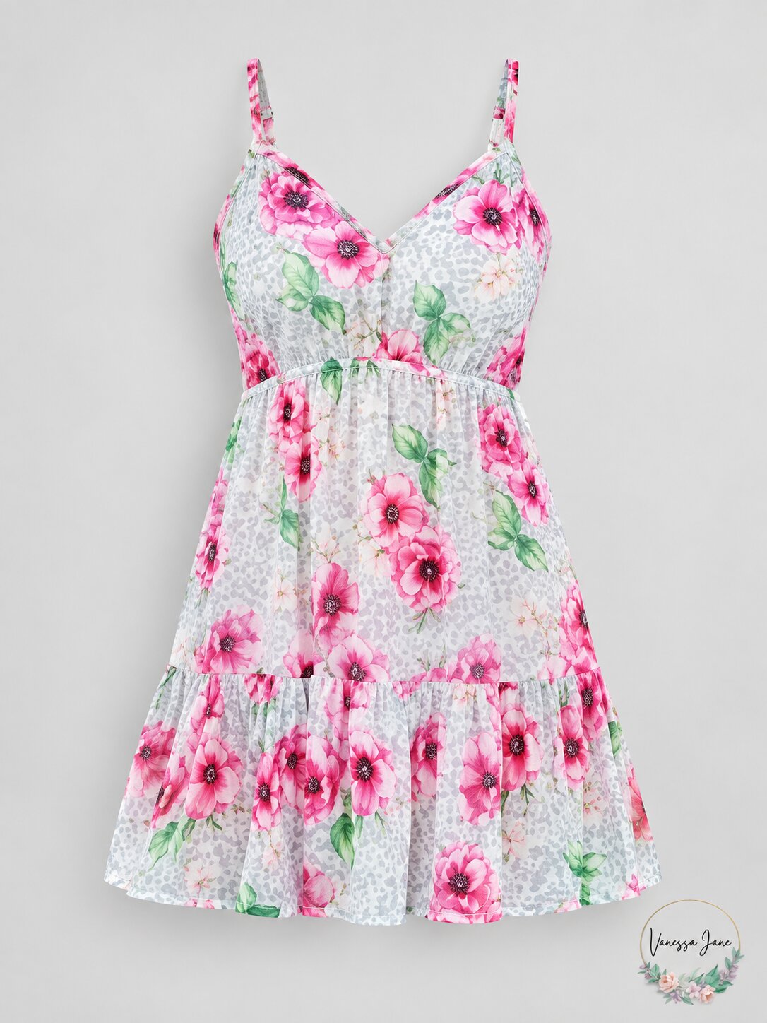 Miken Floral Multi Juniors Adjustable Floral-Print Cover-Up Us X-Small