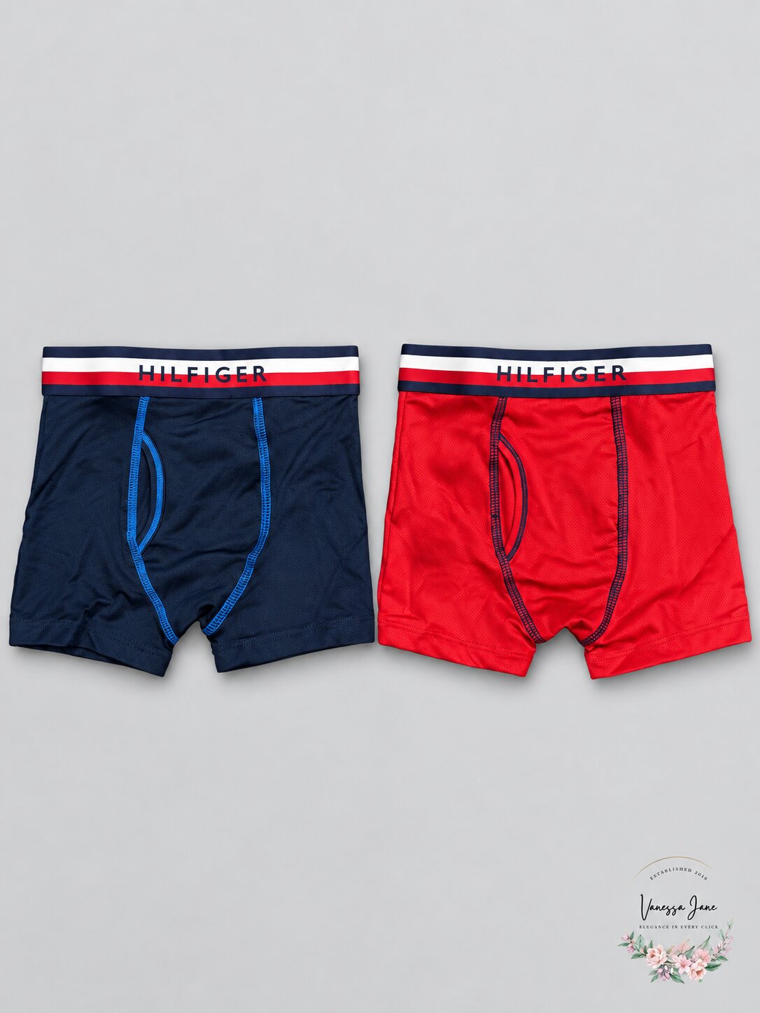 Tommy Hilfiger Boys Boxer Brief Performance Pack of 2, Size XXS