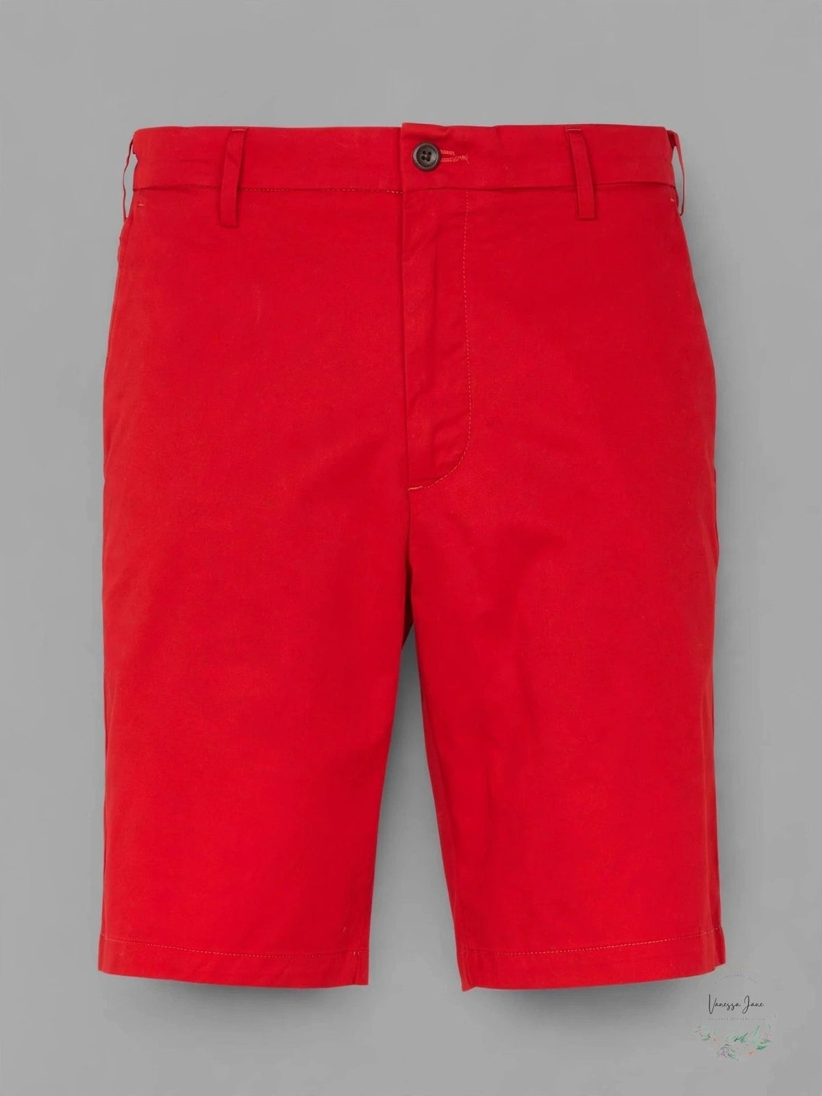 Paisley and Gray Mens Slim Fit Shorts