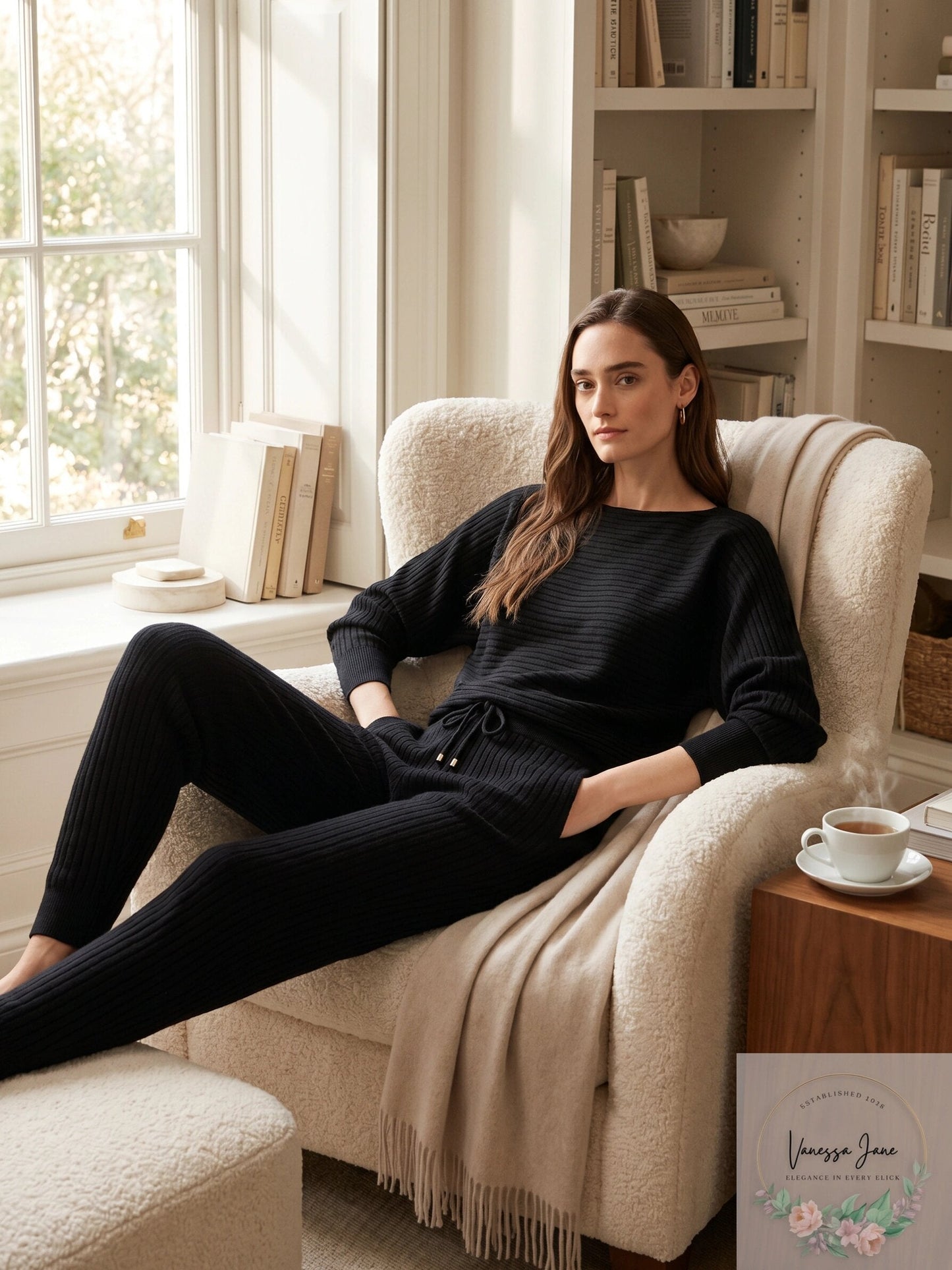 Lauren Ralph Lauren Ribbed Boatneck Sweater