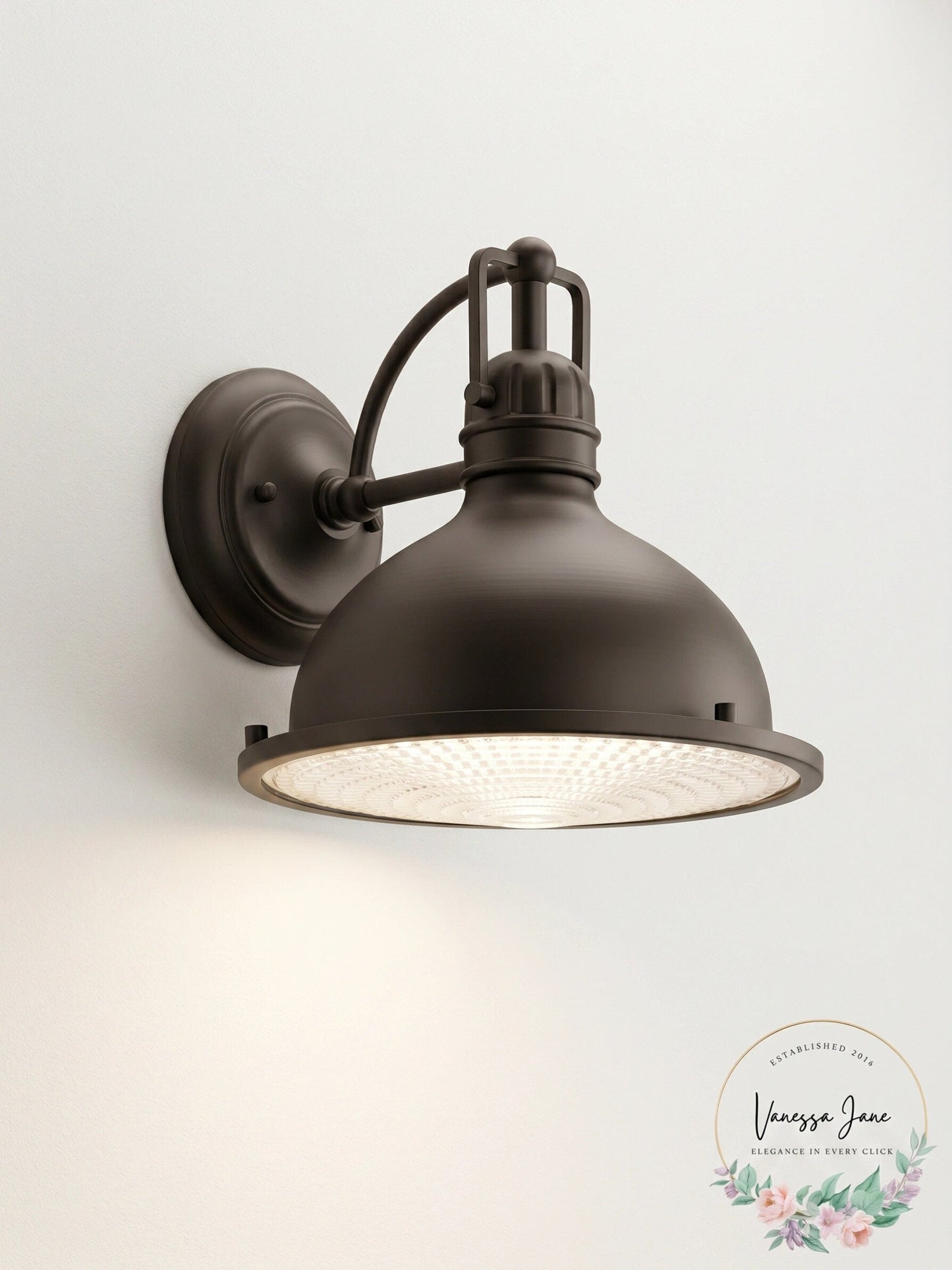 Kichler Lighting 49067OZLED Hatteras Bay 10.25IN 10W 3000K Energy Efficient LED