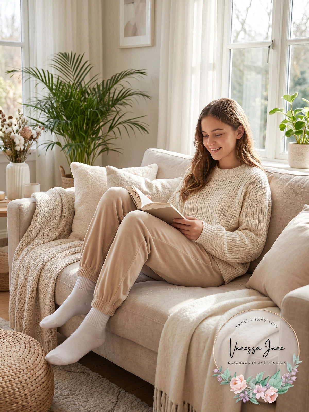 Ideology Girls Side-Taped Velour Sweatpants