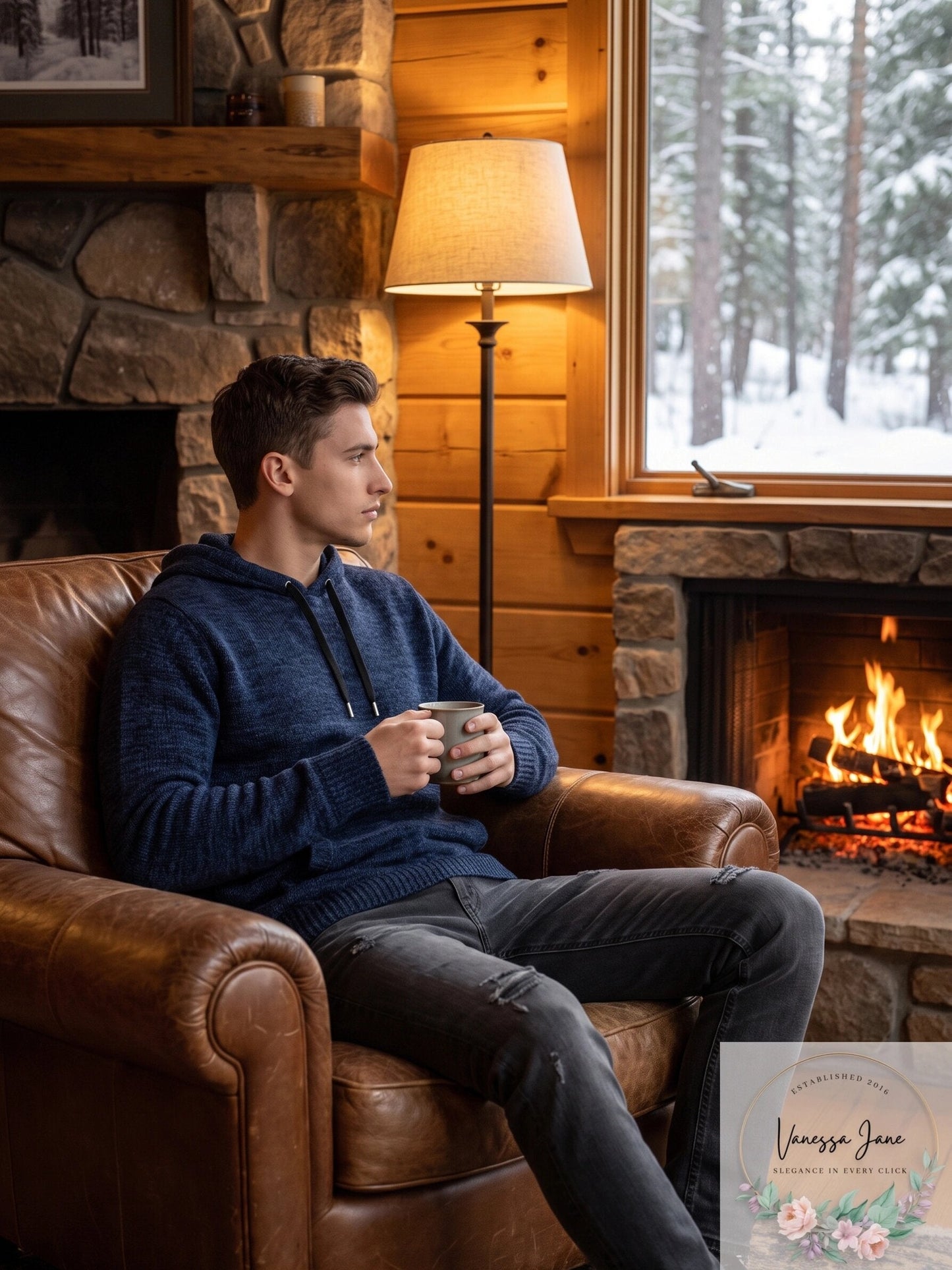 Inc Mens Hooded Sweater