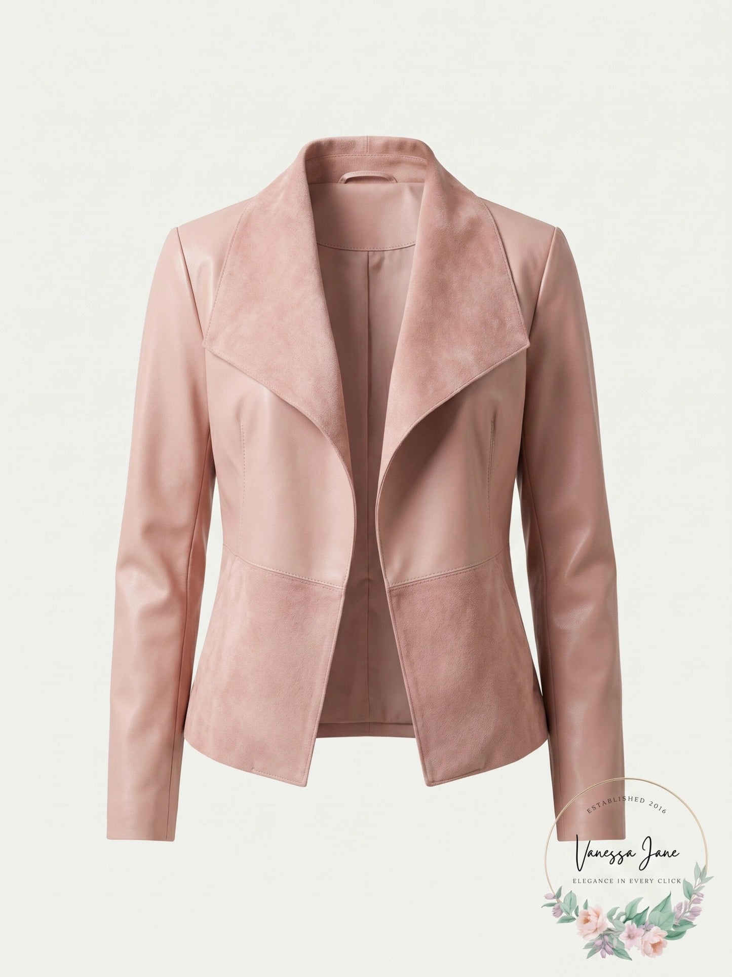 Bar Iii Moleskin Drape-Front Jacket