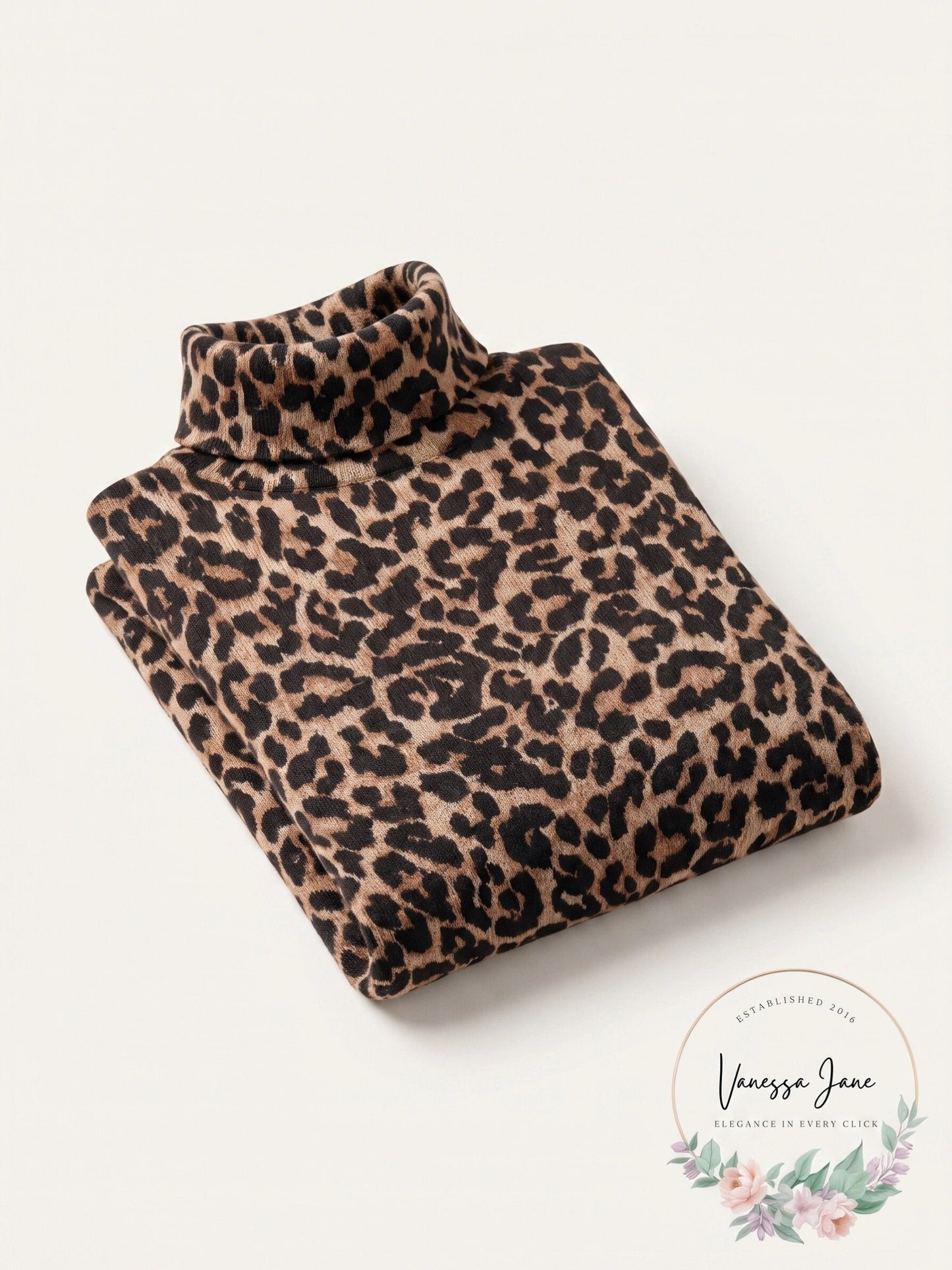 Beach Lunch Lounge Womens Animal Print Knit Knit Top Brown