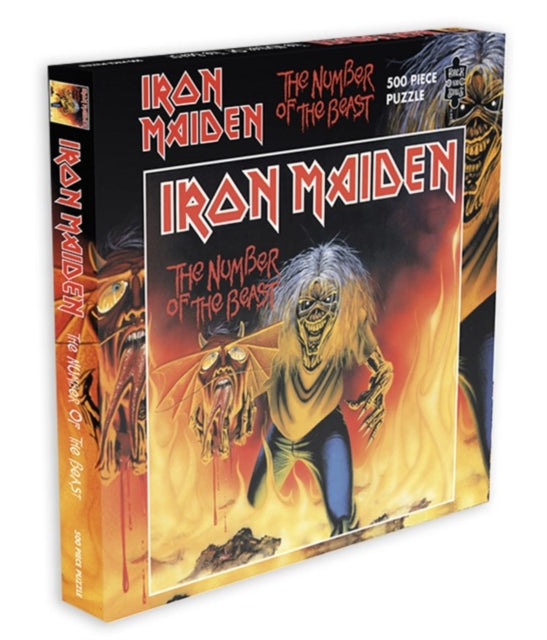RockSaws - Iron Maiden Number Of The Beast (Single) (500 Piece Jigsaw Puzzle) |