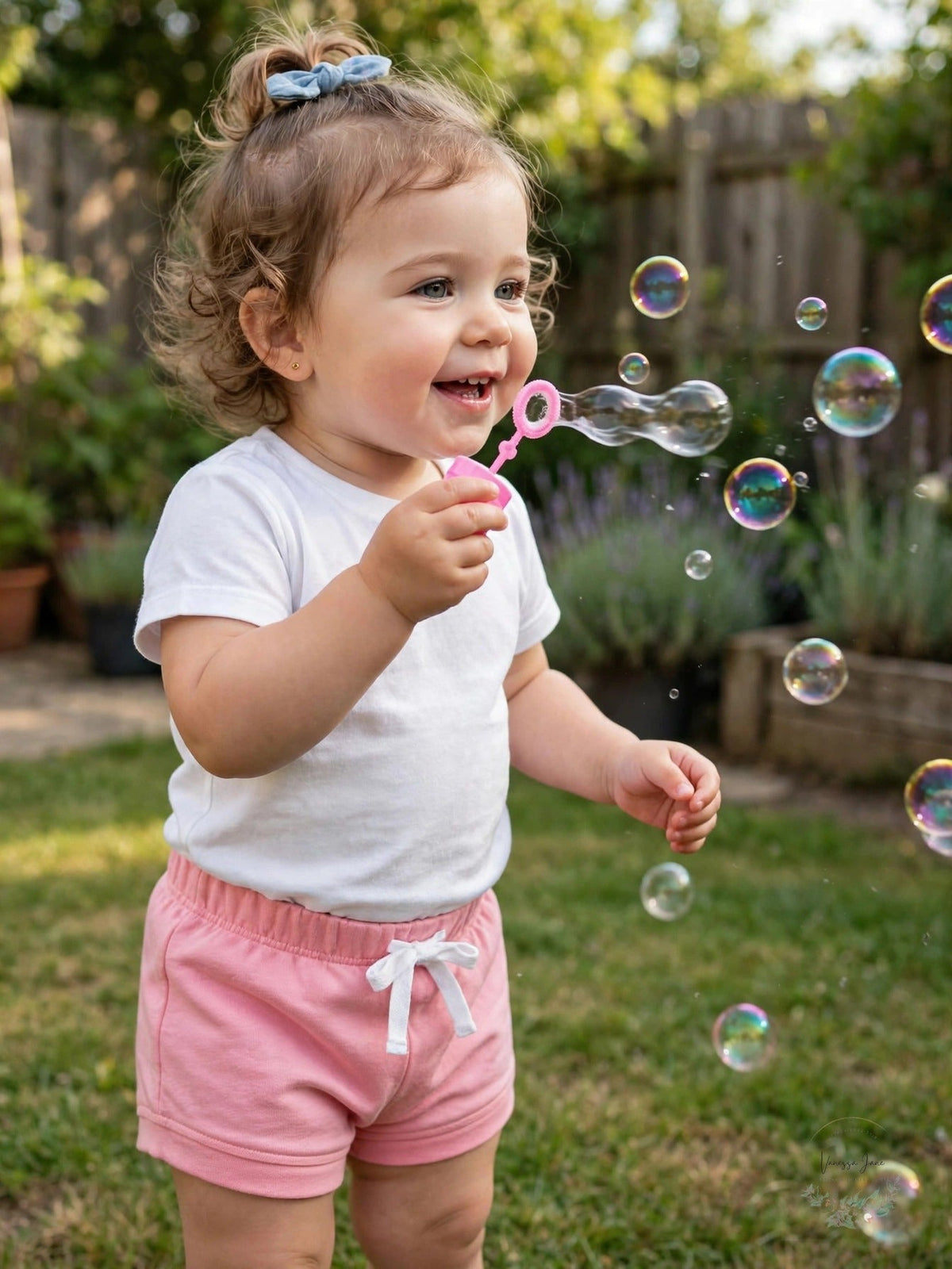 First Impressions Baby Girls Bubble Shorts