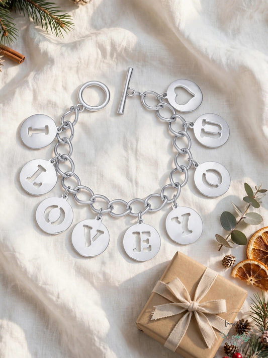 Charter Club Holiday Lane Charm Bracelet