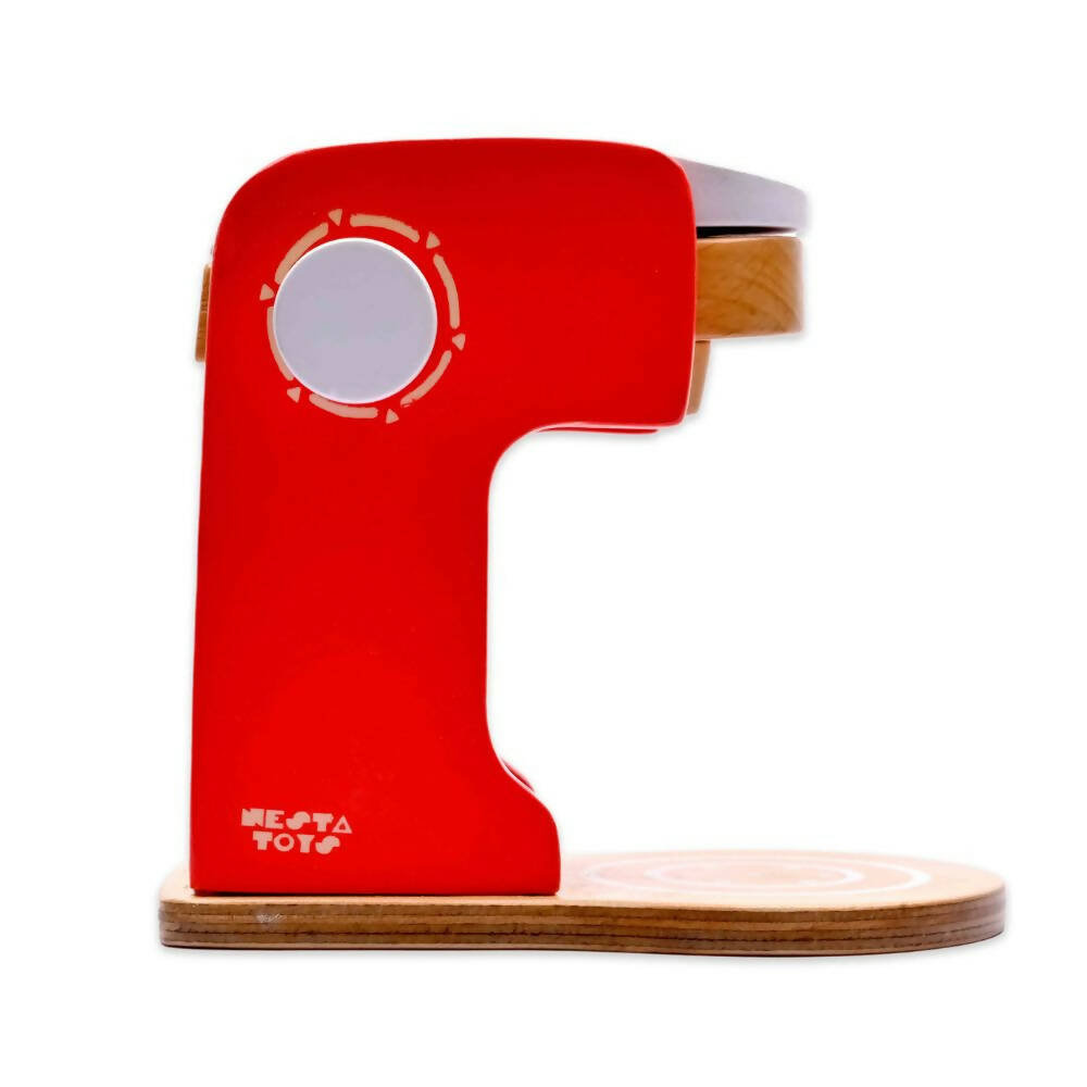 Nesta Toys Wooden Coffee Maker Toy - Multicolor