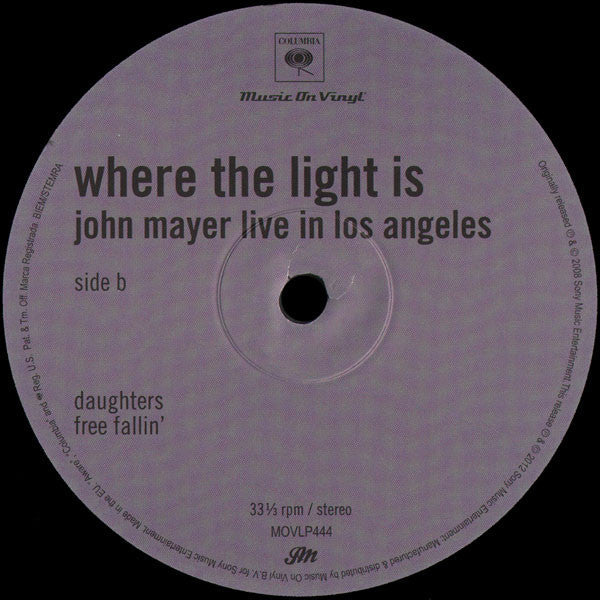 Where The Light Is: John Mayer Live In Los Angeles | Mint (M) Mint (M)