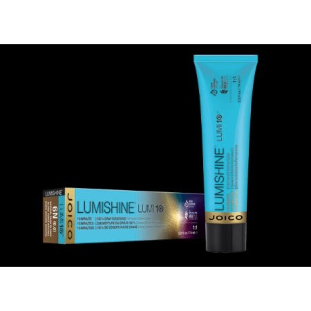 Joico Lumishine Lumi10 Permanent 10 Minute Crème Color 8NC Natural Copper Blonde