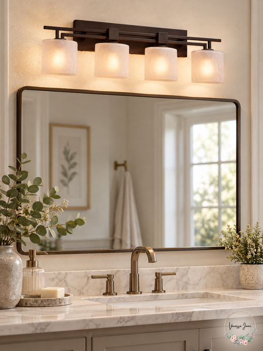 Justice Design Group Aero 4 Light 36 Wide Vanity Light