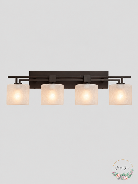Justice Design Group Aero 4 Light 36 Wide Vanity Light