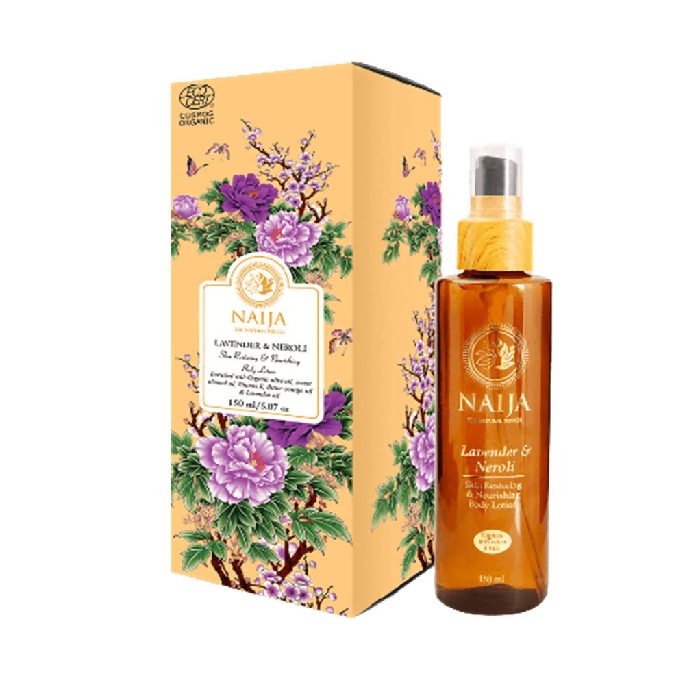 Naija Lavender and Neroli Skin Restoring and Nourishing Body Lotion