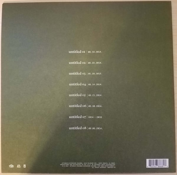 Untitled Unmastered. | Mint (M) Mint (M)