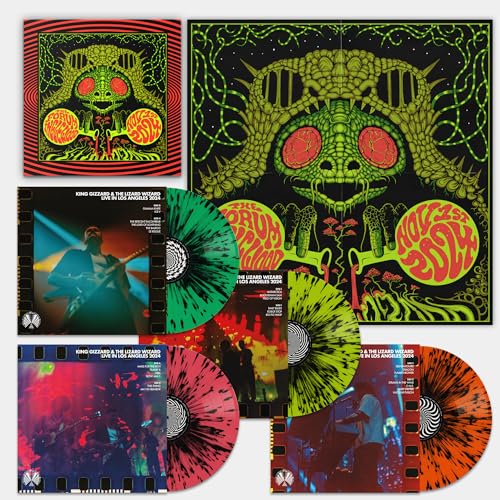 King Gizzard - Live In Los Angeles '24 (Splatter 4xVINYL Box Set) |