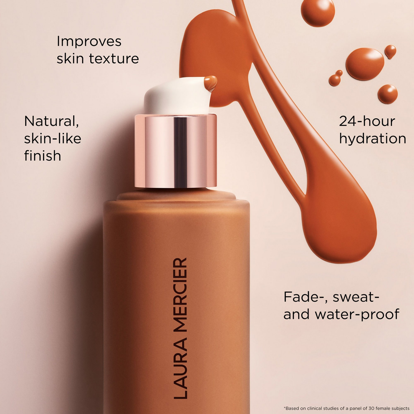 Laura Mercier Real Flawless Weightless Perfecting Foundation - 2W1 Macadamia