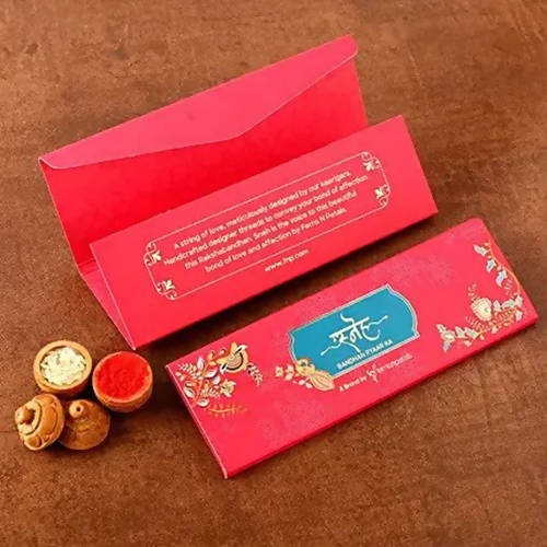 Luxury American Diamond Premium Rakhi