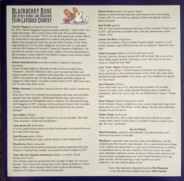 Blackberry Rose And Other Songs & Sorrows From Lavender Country | Mint (M) Mint (M)