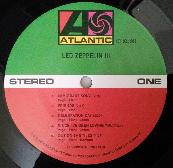 Led Zeppelin III | Mint (M) Mint (M)