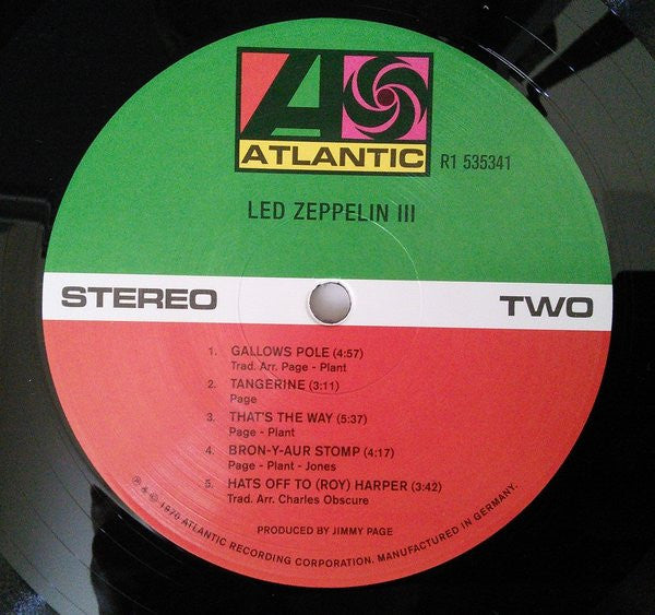 Led Zeppelin III | Mint (M) Mint (M)