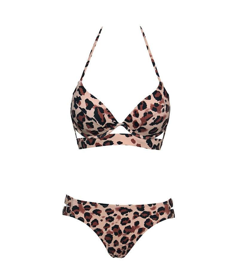 Bikinis Women Summer Swimsuit Strapless Bandage Bathing Suits