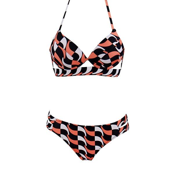 Bikinis Women Summer Swimsuit Strapless Bandage Bathing Suits