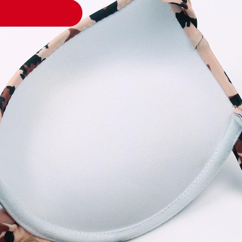Bikinis Women Summer Swimsuit Strapless Bandage Bathing Suits