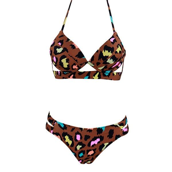 Bikinis Women Summer Swimsuit Strapless Bandage Bathing Suits