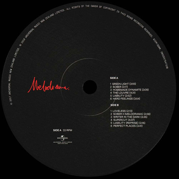 Melodrama | Mint (M) Mint (M)