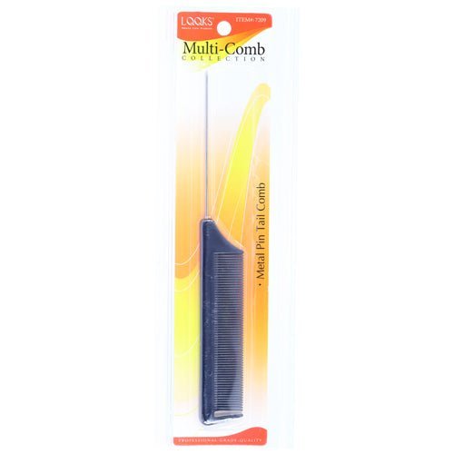 LQQKS MULTI-COMB METAL PIN TAIL COMB