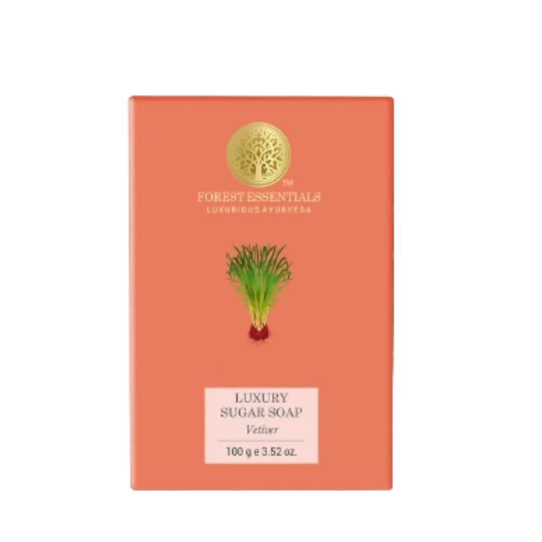 Forest Essentials Luxury Sugar Soap Vetiver