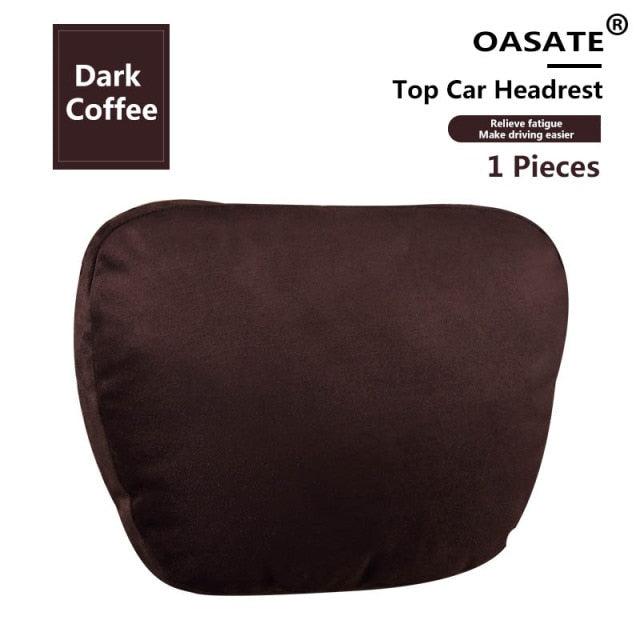 Luxury Car Neck Pillow Car Travel Neck Rest Pillows Seat Cushion Support Car Headrest Neck Support Seat Design Class Soft Universal Adjustable Car Neck Pillow Waist Pillow Universal Driving Seat Car Pillow Sleeping Neck Headrest