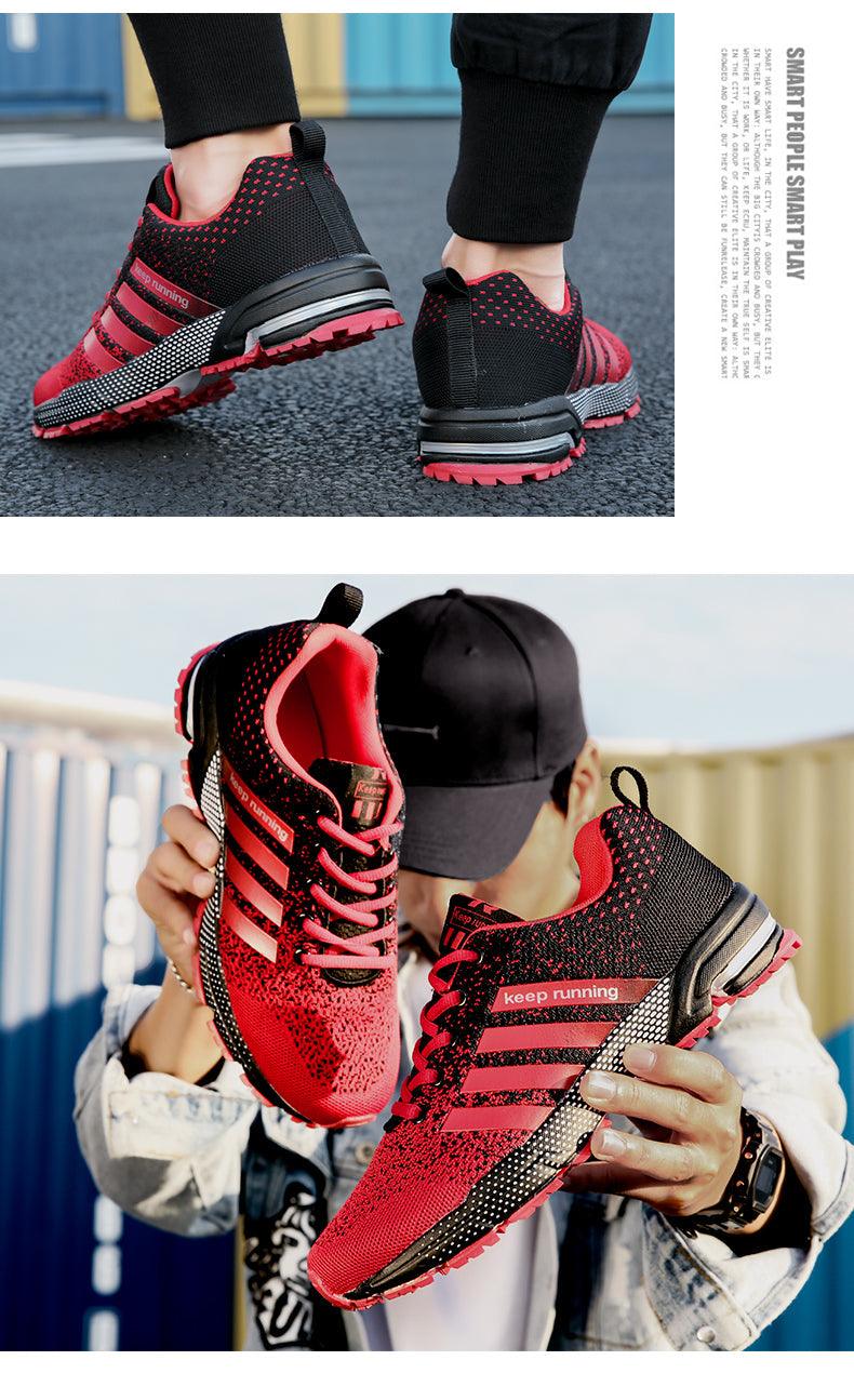 Luxury Sport Men's Non-Slip Shock Absorption Running Sneakers