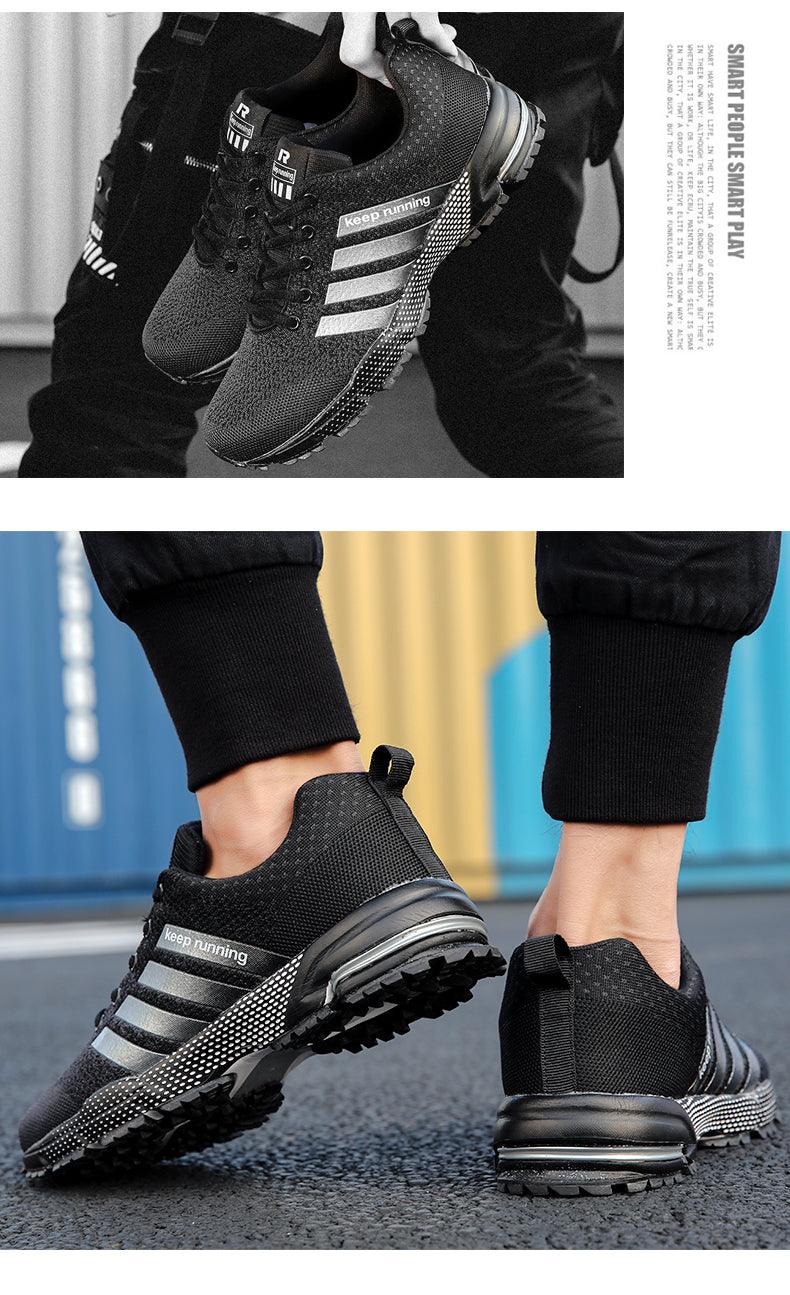 Luxury Sport Men's Non-Slip Shock Absorption Running Sneakers