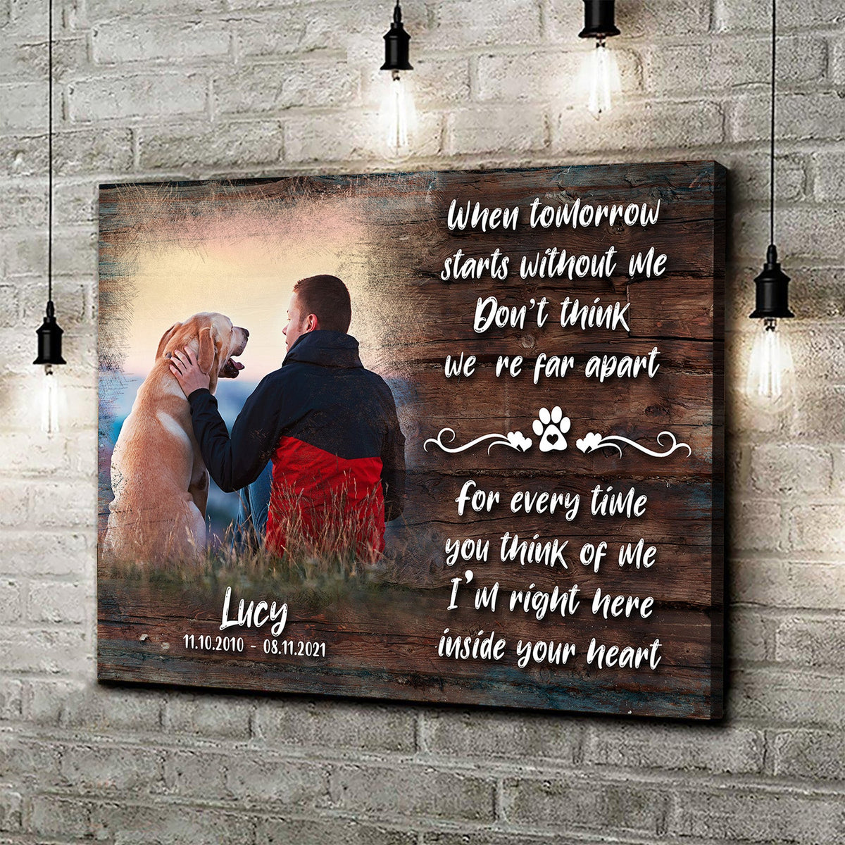 Pet Memorial Sign