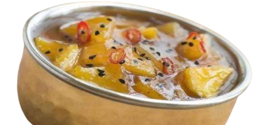 Joshi Mango Katta Meetha Pickle / Sweet Mango Pickle (Bellam Avakaya)