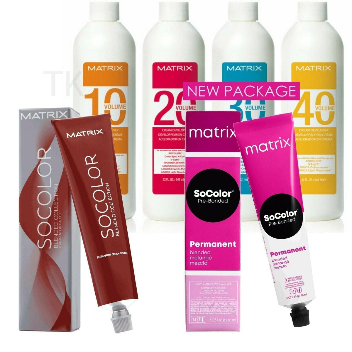 Matrix SoColor Permanent Hair Color 6C Light Brown Copper – 3 oz