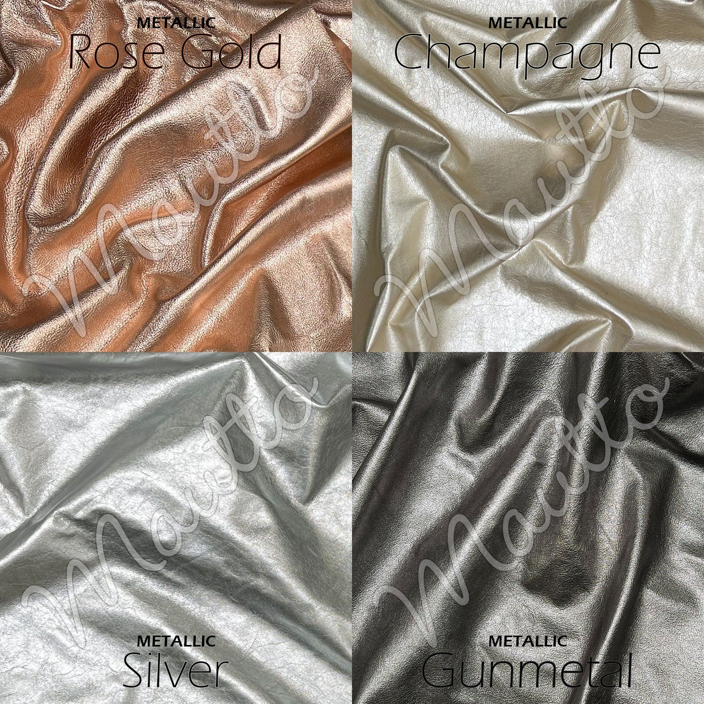 Metallic Gold Leather Strap for Petite & Small Bags, Purses, SLGs, Handbags - Choose Length & Hardware Finish