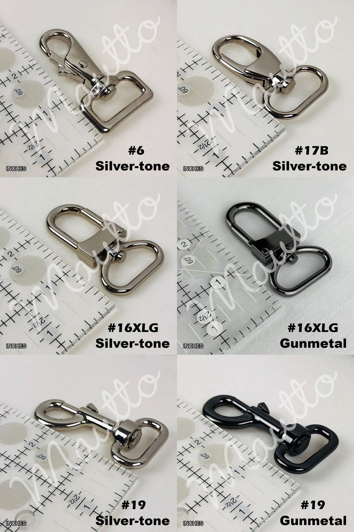 Tapered Width Leather Strap, Handle or Short Shoulder - 18 inch Length, 1.5 inch (38mm) Middle to 1 inch (25mm) Ends - Choose Gold-tone Connector Style