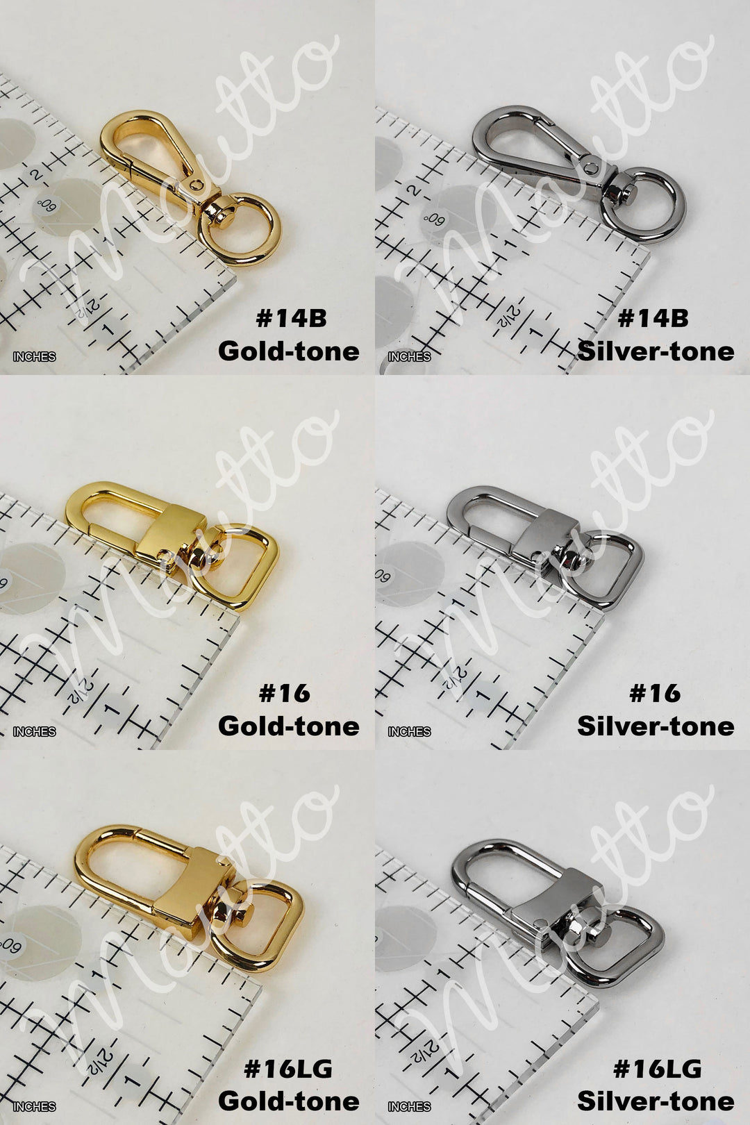 Metallic Gold Leather Strap for Petite & Small Bags, Purses, SLGs, Handbags - Choose Length & Hardware Finish
