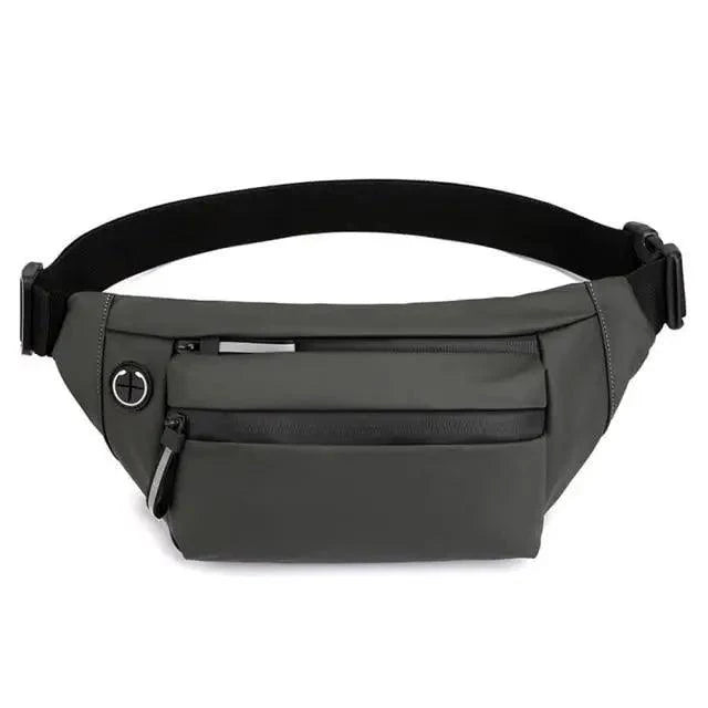 Men Blue Waterproof Belt Bag Fashion Chest Pack New Design High Quality Outdoor Sports Fanny Pack Men's Travel Shoulder Bags