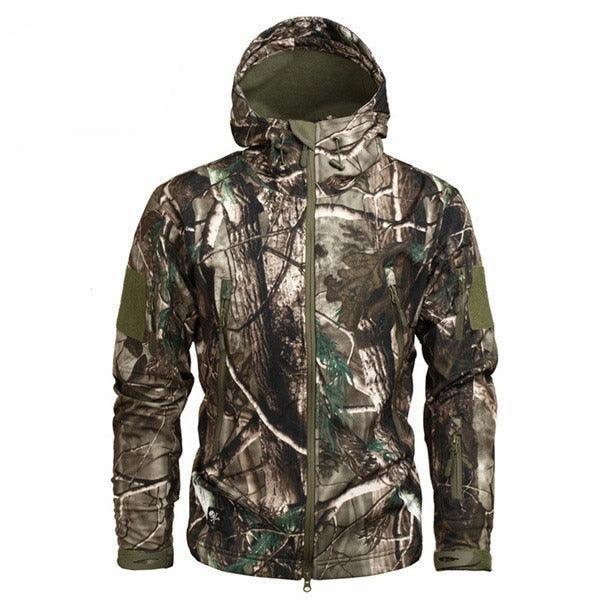 Tactical Water Resistant Jacket Waterproof Windbreaker Hooded