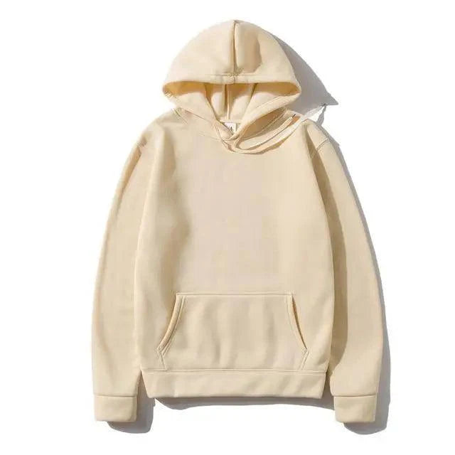 Hoodies Sweatshirts Fashion Solid Color Red Black Gray Pink Hoodie Fleece Winter Sports Casual Loose